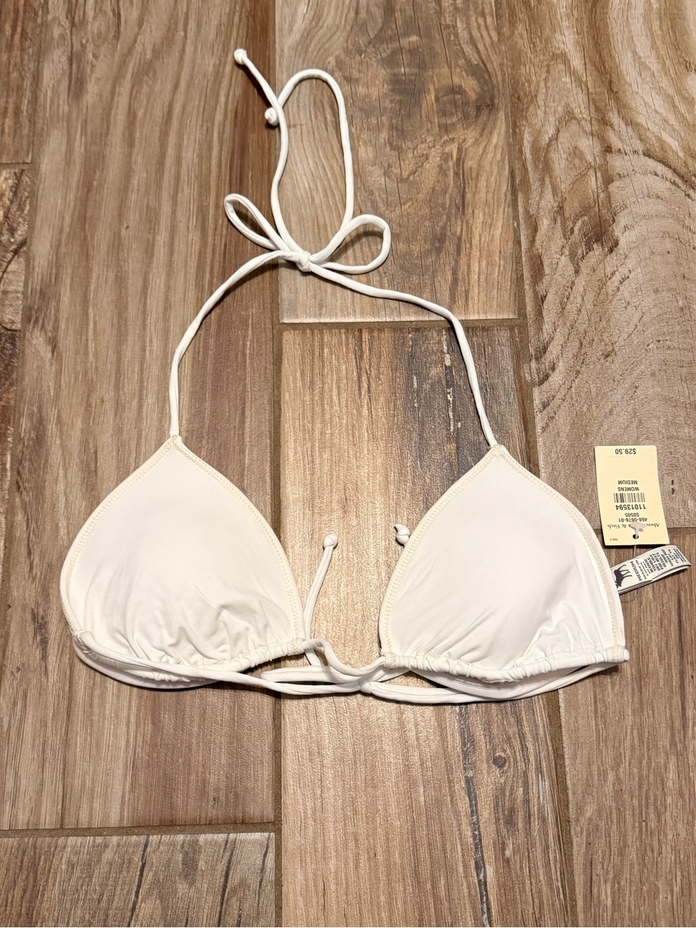 Abercrombie & Fitch Triangle Halter Bikini Top